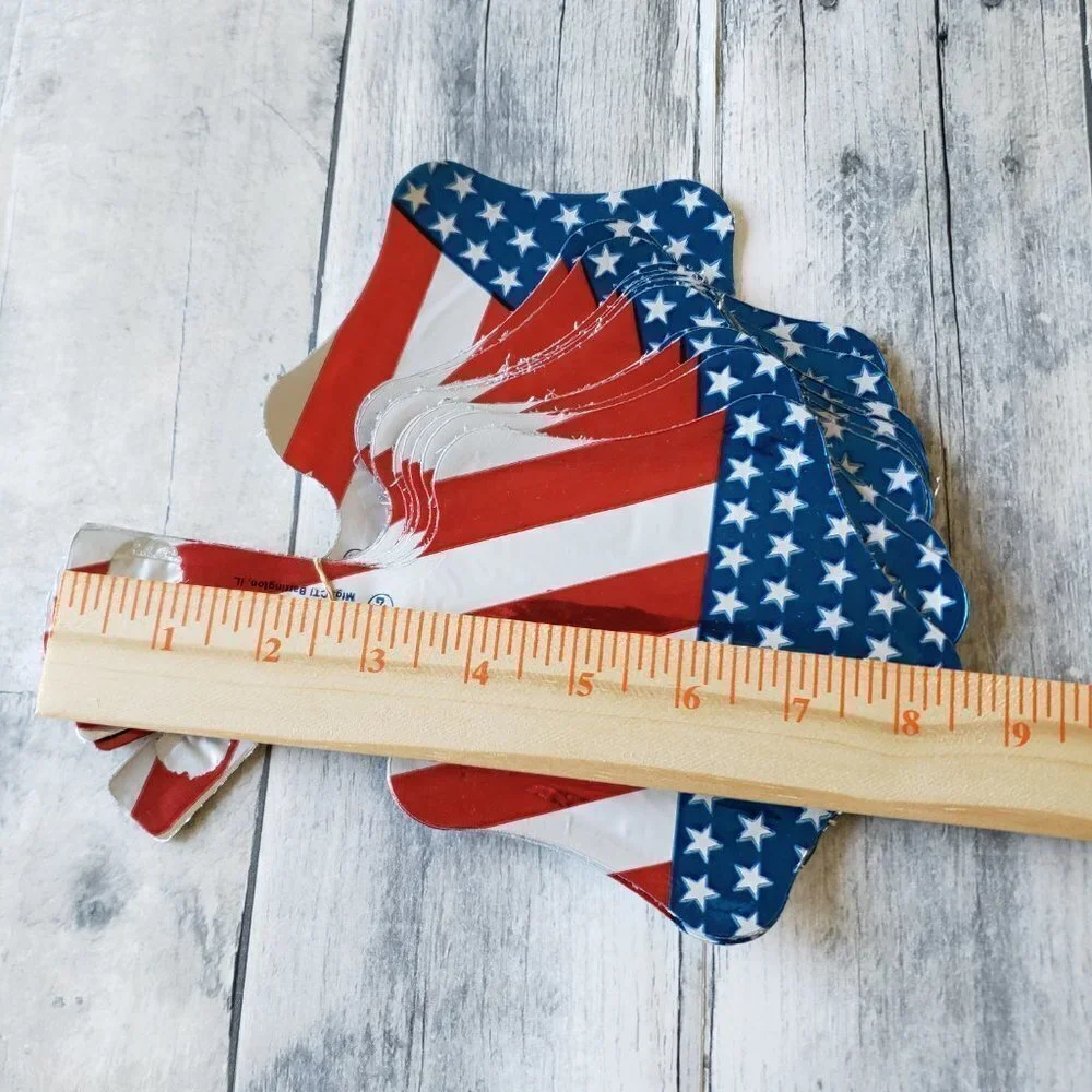 Set of 25 Red White Blue Patriotic 5